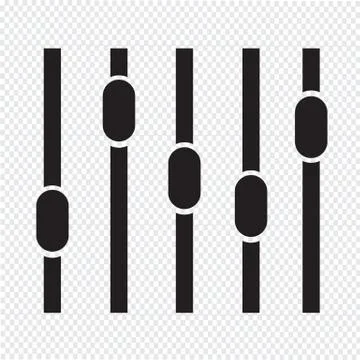 Equalizer icon Stock Illustration