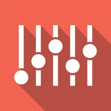 Equalizer icon. Stock Illustration