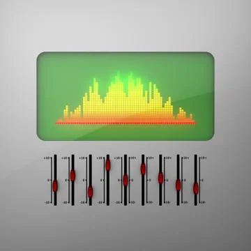 Equalizer Stock Illustration