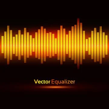 Equalizer Illustrazione stock