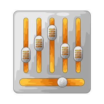Equalizer illustration Stock Illustration