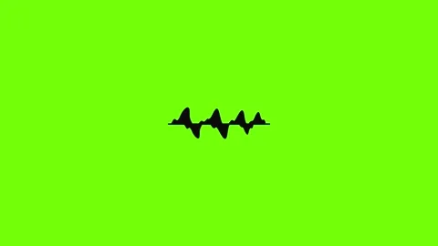 Equalizer media icon animation Stock Footage 157083820
