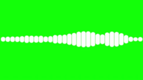 Equalizer for music, bars, thirty pieces, white, two-way Stock Footage 149298356