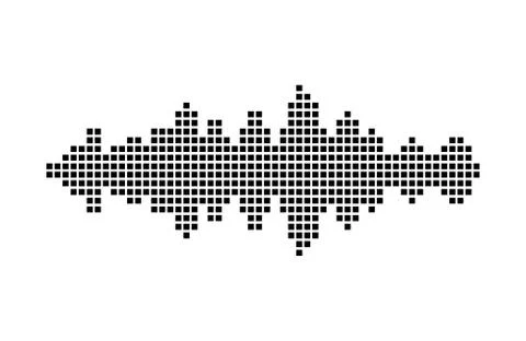 Equalizer music sound wave vector symbol icon design. Stock-Illustration