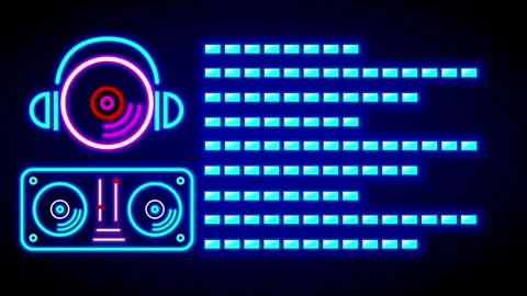 Equalizer Panel Stack Stock Footage 335633192