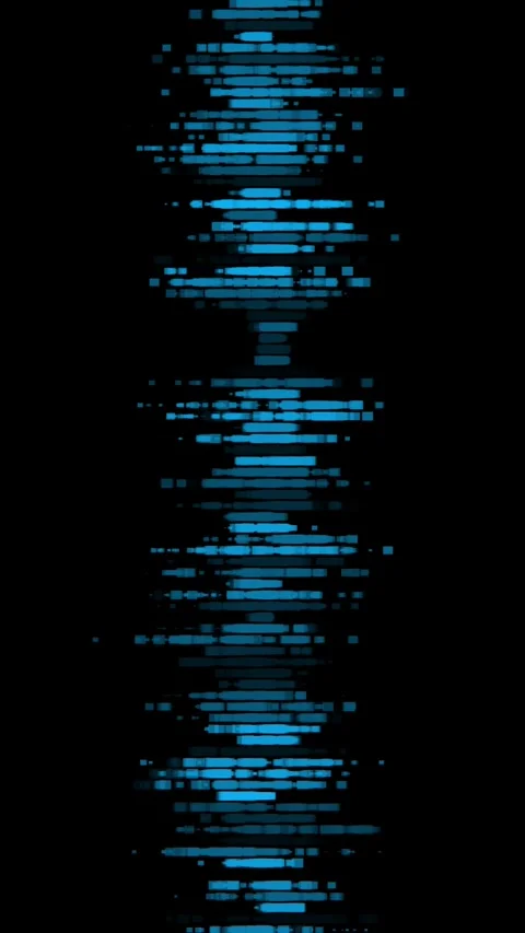 Equalizer Pills Vertical Column Level Meter in Vertical Video Stock Footage 346450240