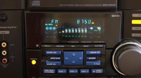 Equalizer in process Stock Footage 42720497