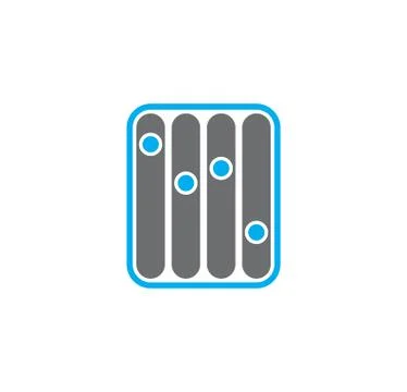 Equalizer related icons set on background for graphic and web design. Creative Stock Illustration