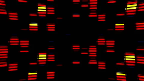 Equalizer screen light flashing wall background loop Stock Footage 237215855