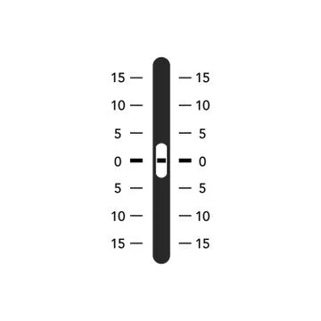 Equalizer slider button. Stock Vector illustration isolated on white backgrou 스톡 일러스트