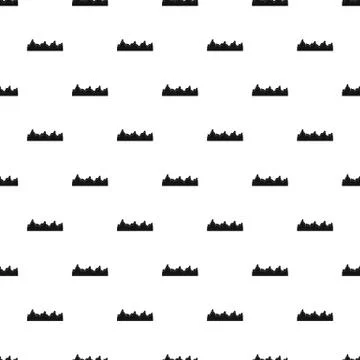 Equalizer song radio pattern seamless vector Stock Illustration