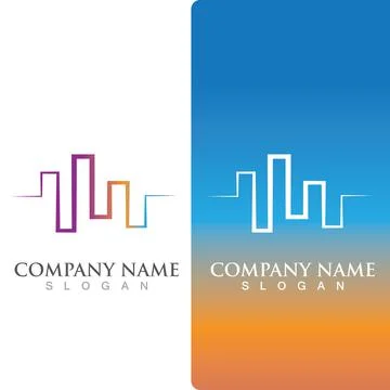 Equalizer Sound waves logo vector illustration design Stock Illustration