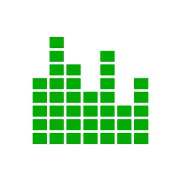 Equalizer und Hintergrund - Equalizer and background Equalizer und Hinterg... Foto stock