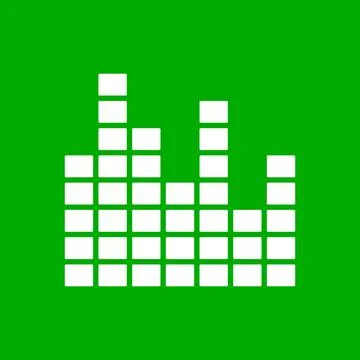 Equalizer und Hintergrund - Equalizer and background Equalizer und Hinterg... Foto stock