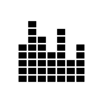 Equalizer und Hintergrund - Equalizer and background Equalizer und Hinterg... Stock Photos