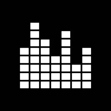 Equalizer und Hintergrund - Equalizer and background Equalizer und Hinterg... Foto stock