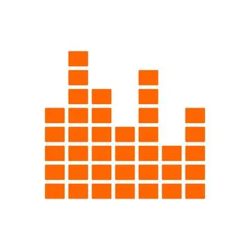 Equalizer und Hintergrund - Equalizer and background Equalizer und Hinterg... Foto stock