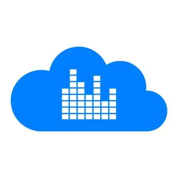 Equalizer und Wolke - Equalizer and cloud Equalizer und Wolke - Equalizer ... Stock Photos