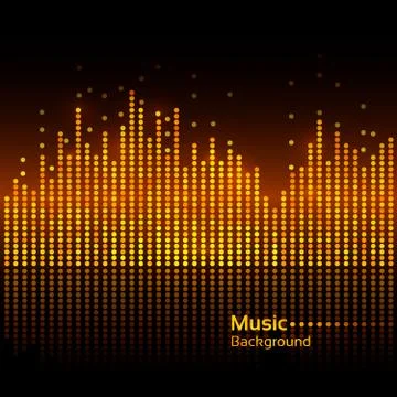 Equalizer. Vector illustration Stock Illustration