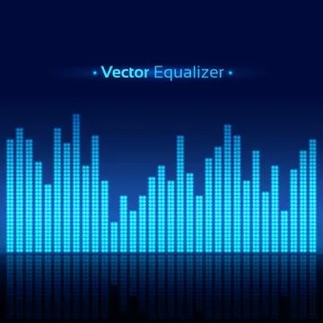 Equalizer. Vector illustration Stock Illustration