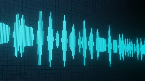 Equalizer video footage. Dynamic music. Stock Footage 171669975