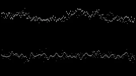 Equalizer waveform element Stock Footage 82911567