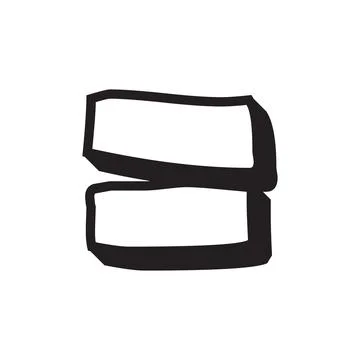Equals icon. equals sign vector illustration Stock Illustration