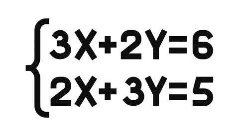 Equation math science education color icon animation Stock Footage 326097883