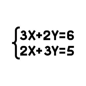 Equation math science education line icon vector illustration Stock Illustration