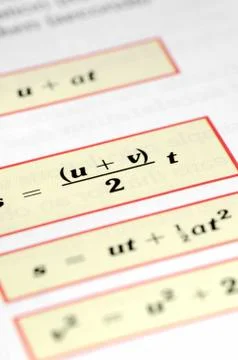 Equations Stock Photos