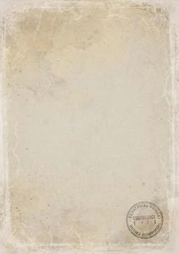 Equatorial Guinea Bata Blank Government Document Illustrazione stock
