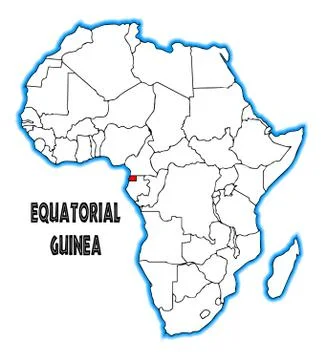 Equatorial Guinea Stock Illustration