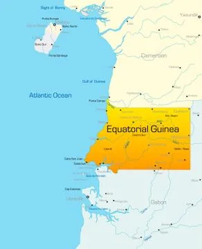 Equatorial Guinea Stock Illustration
