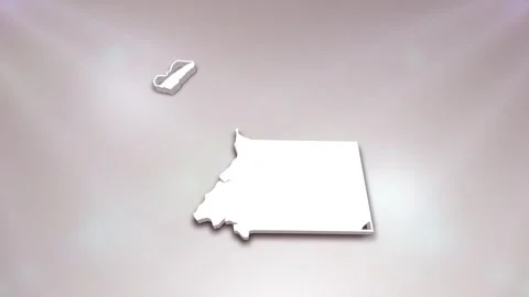 Equatorial Guinea Map Intro Stock Footage 241981455