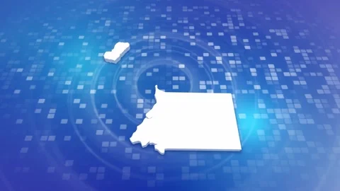 Equatorial Guinea Map Intro Stock Footage 247910397