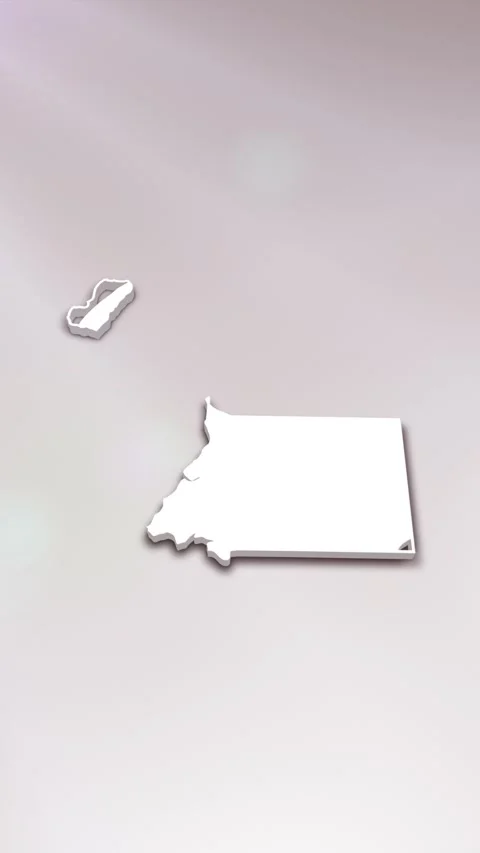 Equatorial Guinea Map Intro Stock Footage 261659916