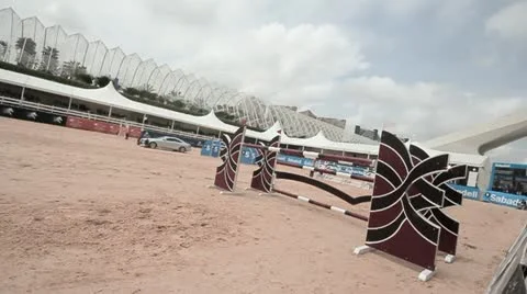 Equestrian competition Stock Footage 10911365