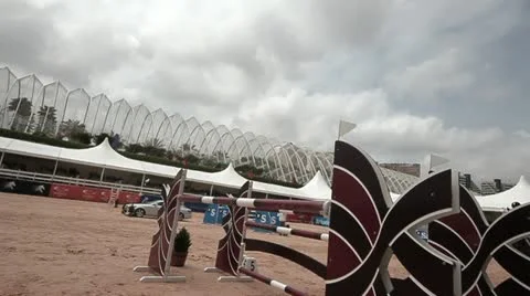 Equestrian competition Stock Footage 10911380