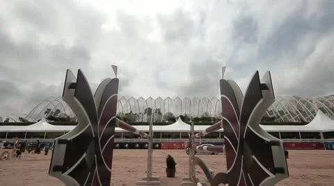 Equestrian competition Stock Footage 10911395