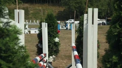 Equestrian jumping. Stock Footage 41752141