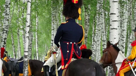 Equestrians Video stock 107870246