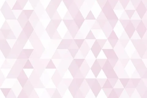 Equilateral triangle random color pattern background (pink) Illustrazione stock