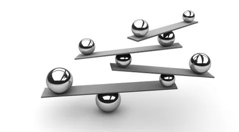 Equilibrium Stock Illustration