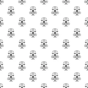 Equilibrium pattern vector seamless 스톡 일러스트