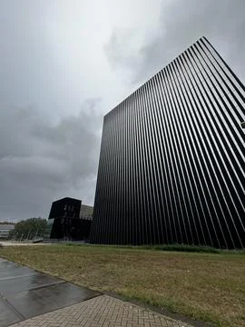 Equinix Amsterdam Data Center at Science Park, Modern Digital Infrastructure in Stock Photos