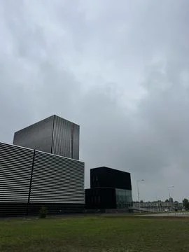 Equinix Data Center at Amsterdam Science Park, Digital Infrastructure in Stock Photos