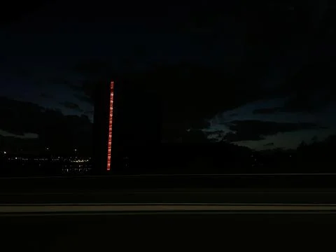 Equinix Datacenter at Amsterdam Science Park Seen from A10 Motorway in Stock Photos