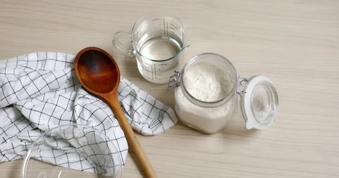 Equipment to bake Stock Footage 84711486