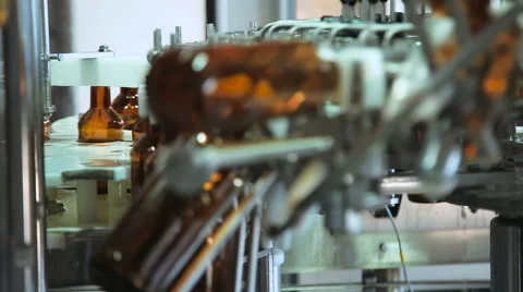 Equipment for beer production Video stock 64686014