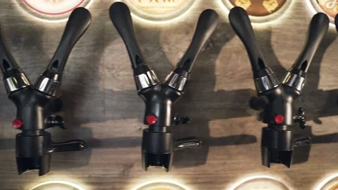 Equipment in the brewery Video stock 153269267